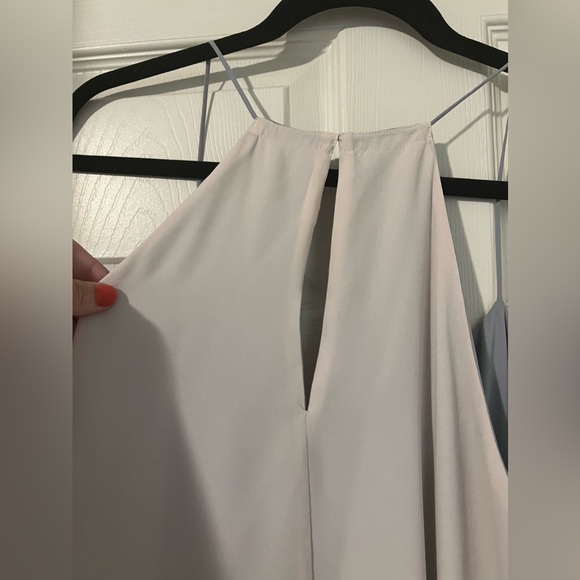 Price drop!! Satin REVERSIBLE tank top from Express. Size L keyhole in back - Picture 5 of 5